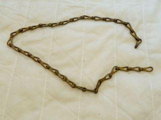 Antique Small Link Brass Lighting Chain Chandelier Lantern Lighting Pendent Old