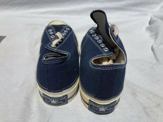 Vintage Converse Chuck Taylor Blue Oxford All Star Shoes Mismatched L 9 R 8.  5 12