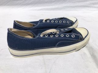 Vintage Converse Chuck Taylor Blue Oxford All Star Shoes Mismatched L 9 R 8.  5 4