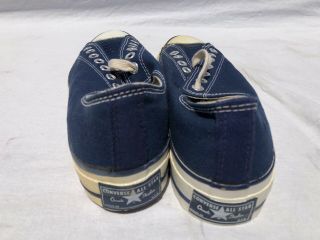 Vintage Converse Chuck Taylor Blue Oxford All Star Shoes Mismatched L 9 R 8.  5 5