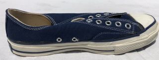 Vintage Converse Chuck Taylor Blue Oxford All Star Shoes Mismatched L 9 R 8.  5 7