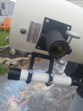 Huge Vintage Criterion Dynascope Mount with Motor RV6Telescope 1960s USA 2