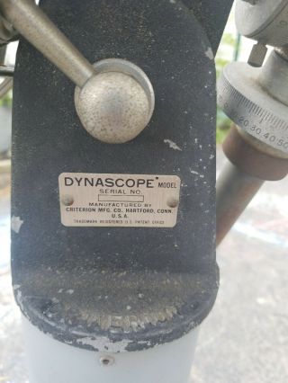 Huge Vintage Criterion Dynascope Mount with Motor RV6Telescope 1960s USA 3