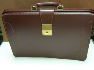 Vintage Papworth Leather Briefcase Doctors Bag Laptop Case £1,  600 Rrp