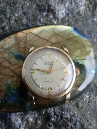 Vintage 14k Gold Baylor 30 Jewel Watch/swiss/automatic