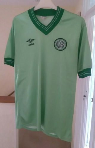 Celtic Football Shirt Vintage Classic 1983 - 86 Medium