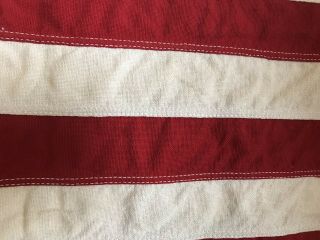 Vintage WW2 Era 48 Star American US Flag 2 ' x 3 ' Sewn Stars Stripes 6