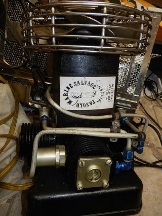 Vintage Scuba Compressor High Pressure 3 Stage Cornelius 130r1500