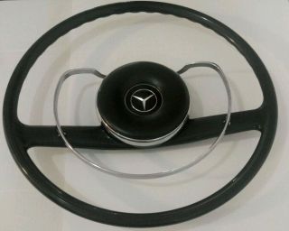 Vintage Mercedes Steering Wheel Black 230 250 280 Sl