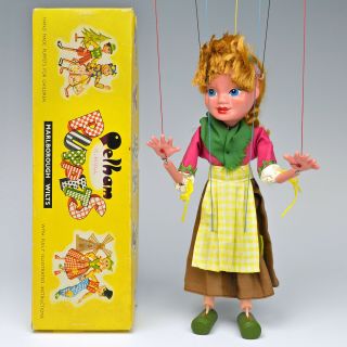 Vintage Pelham Puppet - Sl Gretel - Box