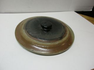 Vintage 8 Gallon 14 " Stoneware Crock Lid