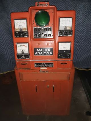 Vintage Snap - On Engine Analyzer Oscilloscope Diagnostic Tool Box Kit Tester