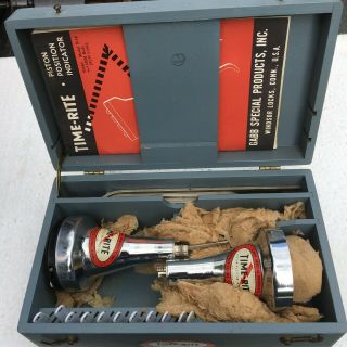 Vintage 1964 Time - Rite Piston Position Indicator Deluxe Combo Kit