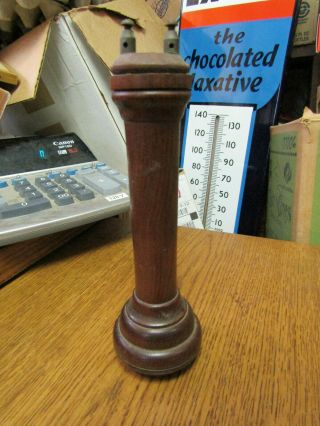 Rare Antique 19th Century Wooden Walnut Telephone Receiver Transmitter