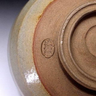 TR5: Japanese pottery Tea Bowl,  Shoraku ware with Wooden box,  Artistic glazes 8