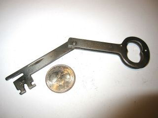 Antique Lockwood Mfg.  Co.  No.  20 Folding Skeleton Key Good Antique Cond.