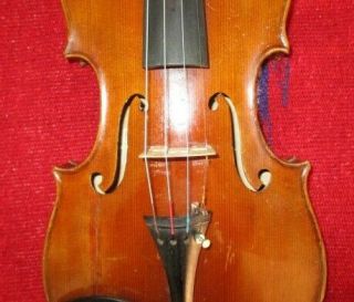 Rare Fine Old Antique 1900 Vintage German 4/4 Violin - Big sound 3