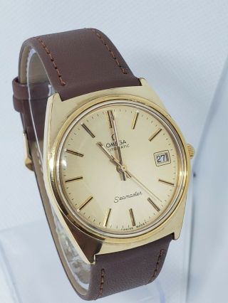 Vintage OMEGA Seamaster Automatic Men ' s watch Cal.  1012 - ref 166.  0204 2