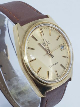 Vintage OMEGA Seamaster Automatic Men ' s watch Cal.  1012 - ref 166.  0204 3