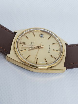Vintage OMEGA Seamaster Automatic Men ' s watch Cal.  1012 - ref 166.  0204 7