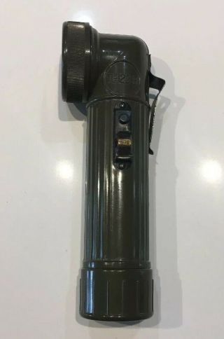 Wwii U.  S.  Army Torch Light Tl - 122 - B Flashlight Usa Lite N.  Y.