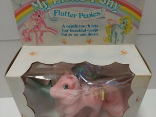 Vintage G1 Hasbro My Little Pony Honeysuckle Flutter MIB 3