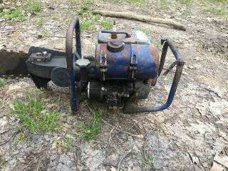 Lombard oms chainsaw,  Lombard oms one or 2 man chainsaw,  vintage chainsaw 2