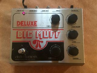 Vintage Electro - Harmonix Deluxe Big Muff Pi Distorter/Compressor Fuzz FX Pedal 4