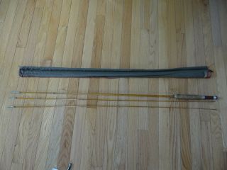 Vintage South Bend No.  290 Bamboo Fly Fishing Rod 7 1/2 Ft E Or Hdh Line