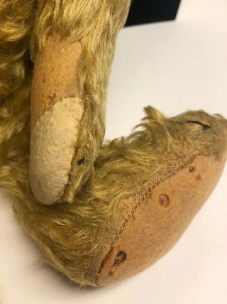 Wonderful Antique Steiff Mohair 16 Inch Teddy Bear 5