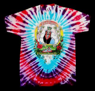 Grateful Dead Shirt T Shirt Vintage 1992 Las Vegas Casino Dice Slots Tie Dye Xl