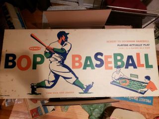 Vintage Remco Bop Baseball Party Game W/ Box Complete Nos Never Opened