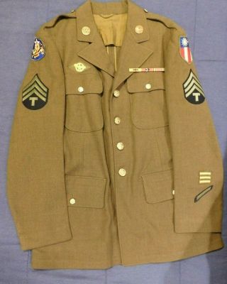 World War Ii Us Army Air Force 14th Air Force/cbi Uniform Jacket