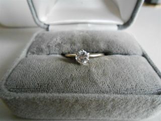 Diamond Engagement Ring 14kt Approx 1/2 Ct