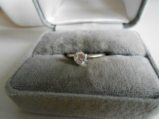 DIAMOND ENGAGEMENT RING 14KT APPROX 1/2 CT 2