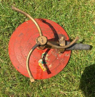 Antique Vintage Garden ‘mysto’ Lawn Water Sprinkler Brass Metal Collectible