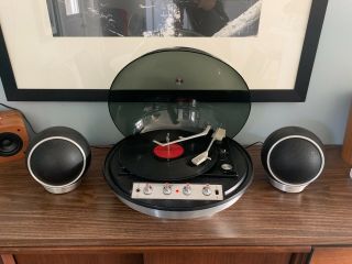 Vintage Electrohome 860 Record Player Space Age Mid Century Sphere Round Dome 3