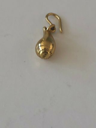 Single Tiffany & Co Elsa Peretti 18K Yellow Gold Teardrop Earring 3.  8 g No Scrap 3