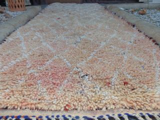 Vintage Moroccan Rug Hand Woven By Berber Rug Azilal/berber Carpets 10 
