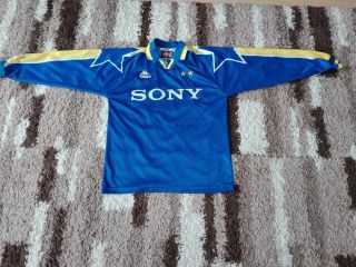 Juventus Italy 1995/1996 Away Football Shirt Jersey Maglia L/s Vintage Kappa