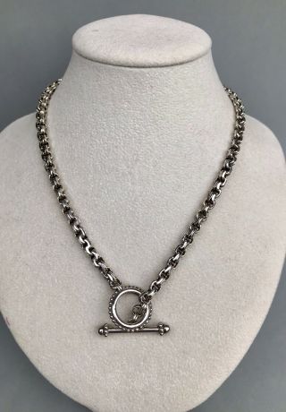 Stephen Dweck Sterling Silver 16 " Chain - Necklace 44.  6 G
