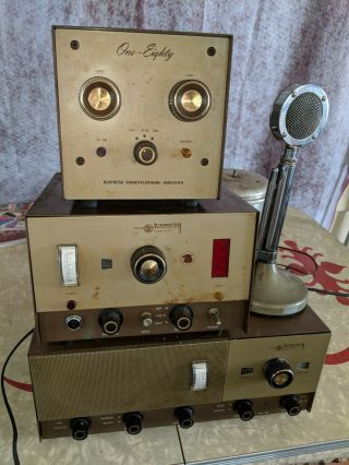 Vintage Browning Eagle S23 Transmitter Receiver Cb Radio Base W/ampflier&d - 104