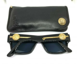 Gianni Versace Mod.  372/dm Col.  852 Bk Vintage Sonnennrille / Sunglasses Medusa
