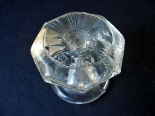 Early 1800 ' s Sandwich Glass Furniture KNOB antique door/drawer pull Q15 3