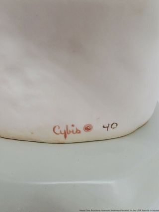 Vintage Cybis Limited Edition Satin Carousel Horse Porcelain Bust 10
