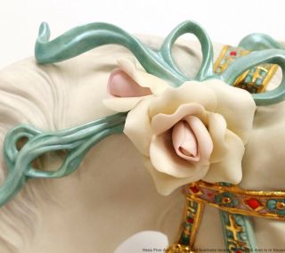 Vintage Cybis Limited Edition Satin Carousel Horse Porcelain Bust 3
