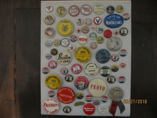 Vintage Pins/buttons