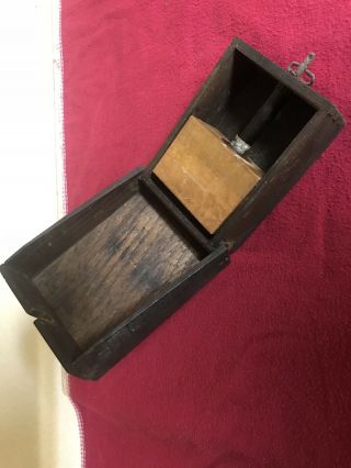 WW2 German Relic Schü - mine 42 Box With Fake Wax paperWood Display Block 6