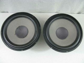 Matched Vintage Seas 33f - Wka 13 " Woofers From Dynaco Model 80 Speakers