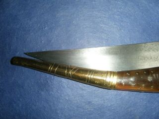 Antique big Spanish Navaja,  unmarked,  no knife,  sword,  dagger 10